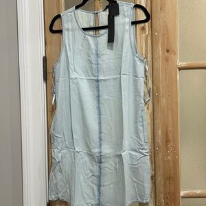 Light Blue Sleeveless Dress